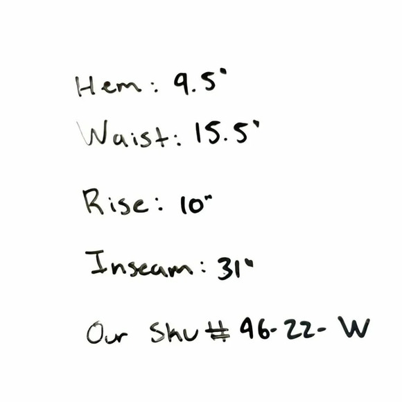 H&M Pants Women's Sz M Straight Wide Leg Pull on Elastic Waist Lined Black White - Picture 3 of 10